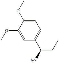 (1R)-1-(3,4-DIMETHOXYPHENYL)PROPYLAMINE 结构式