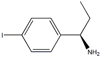 (1R)-1-(4-IODOPHENYL)PROPYLAMINE 结构式