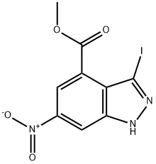 Methyl3-iodo-6-nitro-1H-indazole-4-carboxylate