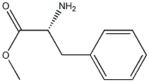 (R)-2-AMINO-3-PHENYL-PROPIONIC ACID METHYL ESTER 结构式