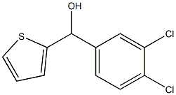 3,4-Dichlorophenyl-(2-thienyl)methanol 结构式