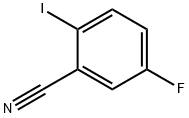 5-FLUORO-2-IODOBENZONITRILE 结构式