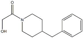 2-(4-BENZYLPIPERIDIN-1-YL)-2-OXOETHANOL 结构式