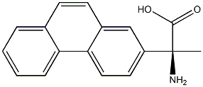 (2S)-2-AMINO-2-(2-PHENANTHRYL)PROPANOIC ACID 结构式