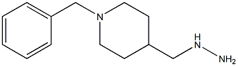 (1-BENZYL-PIPERIDIN-4-YLMETHYL)-HYDRAZINE 结构式