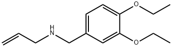 N-(3,4-Diethoxybenzyl)prop-2-en-1-amine 结构式