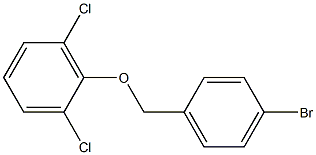 4-BROMOBENZYL-(2,6-DICHLOROPHENYL)ETHER 结构式