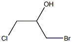 1-Bromo-3-chloropropanol-2 结构式