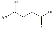 3-CARBAMIMIDOYL-PROPIONIC ACID 结构式