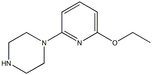 1-(6-乙氧基哌啶)哌嗪 结构式