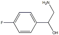 2-AMINO-1-(4-FLUOROPHENYL)-1-ETHANOL 结构式