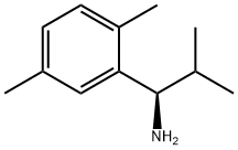 (1R)-1-(2,5-DIMETHYLPHENYL)-2-METHYLPROPYLAMINE 结构式