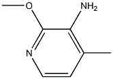 3-AMINO-2-METHOXY-4-PICOLINE 结构式