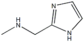 (1H-IMIDAZOL-2-YLMETHYL)-METHYL-AMINE 结构式