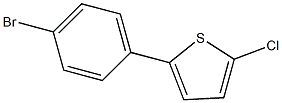 4-BROMO-(2-CHLORO-5-THIENYL)BENZENE 结构式