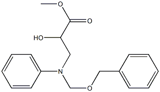 BENZYLOXYMETHYLPHENYLISOSERINE METHYL ESTER,N- 结构式