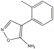 4-O-TOLYLISOXAZOL-5-AMINE 结构式