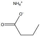 AMMONIUM BUTYRATE 结构式
