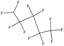 1H-PERFLUOROPENTANE 结构式