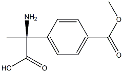 (2S)-2-AMINO-2-[4-(METHOXYCARBONYL)PHENYL]PROPANOIC ACID 结构式