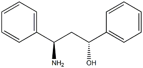 (1R,3R)-3-AMINO-1,3-DIPHENYLPROPAN-1-OL 结构式