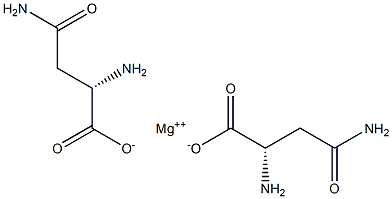 L-ASPARAGINIC ACID MAGNESIUM SALT 结构式