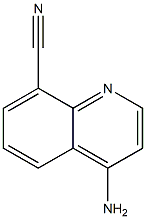 4-Amino-8-cyanoquinoline 结构式