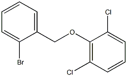 2-BROMOBENZYL-(2,6-DICHLOROPHENYL)ETHER 结构式