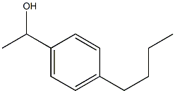 1-(4-丁基苯基)乙烷-1-醇 结构式