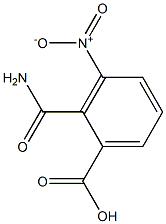 2-(Aminocarbonyl)-3-nitrobenzoic acid 结构式