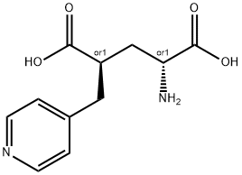 (2S,4S)-2-AMINO-4-PYRIDIN-4-YLMETHYL-PENTANEDIOIC ACID 结构式