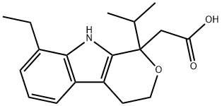8-异丙基依托度酸 结构式