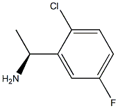 (1S)-1-(2-CHLORO-5-FLUOROPHENYL)ETHYLAMINE 结构式