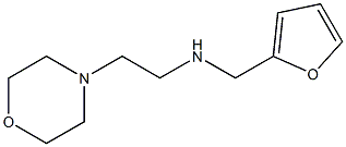 N-(2-FURYLMETHYL)-2-MORPHOLIN-4-YLETHANAMINE 结构式