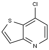 7-CHLOROTHIENO[3,2-B]PYRIDINE 结构式