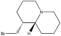 (1R,9aR)-1-(Bromomethyl)octahydro-2H-quinolizine 结构式