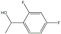 1-(2,4-二氟苯基)乙醇 结构式