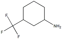 3-(TRIFLUOROMETHYL)CYCLOHEXANAMINE 结构式