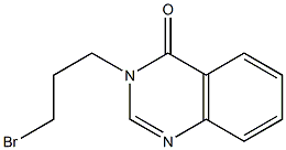3-(3-Bromo-propyl)-3H-quinazolin-4-one 结构式
