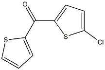 (5-CHLOROTHIEN-2-YL)(THIEN-2-YL)METHANONE 结构式