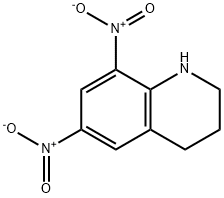 6,8-DINITRO-1,2,3,4-TETRAHYDROQUINOLINE 结构式