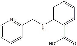 2-((PYRIDIN-2-YLMETHYL)AMINO)BENZOIC ACID 结构式