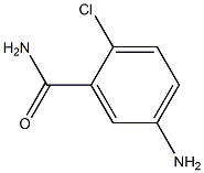 2-CHLORO-5-AMINOBENZAMIDE 结构式