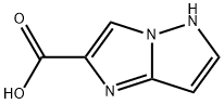5H-咪唑并[1,2-B]吡唑-2-羧酸 结构式