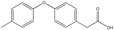 2-(4-(P-TOLYLOXY)PHENYL)ACETIC ACID 结构式