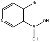4-溴吡啶-3-硼酸 结构式