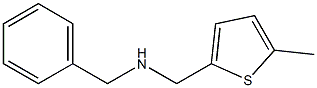N-BENZYL-1-(5-METHYLTHIEN-2-YL)METHANAMINE 结构式