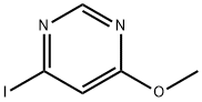 4-碘-6-甲氧基嘧啶 结构式