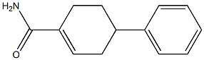 (4-AMINOFORMYL-CYCLOHEX-3-ENYL)BENZENE 结构式