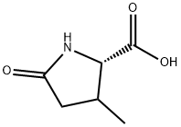 3-METHYL-5-OXO-PYRROLIDINE-2-CARBOXYLIC ACID 结构式